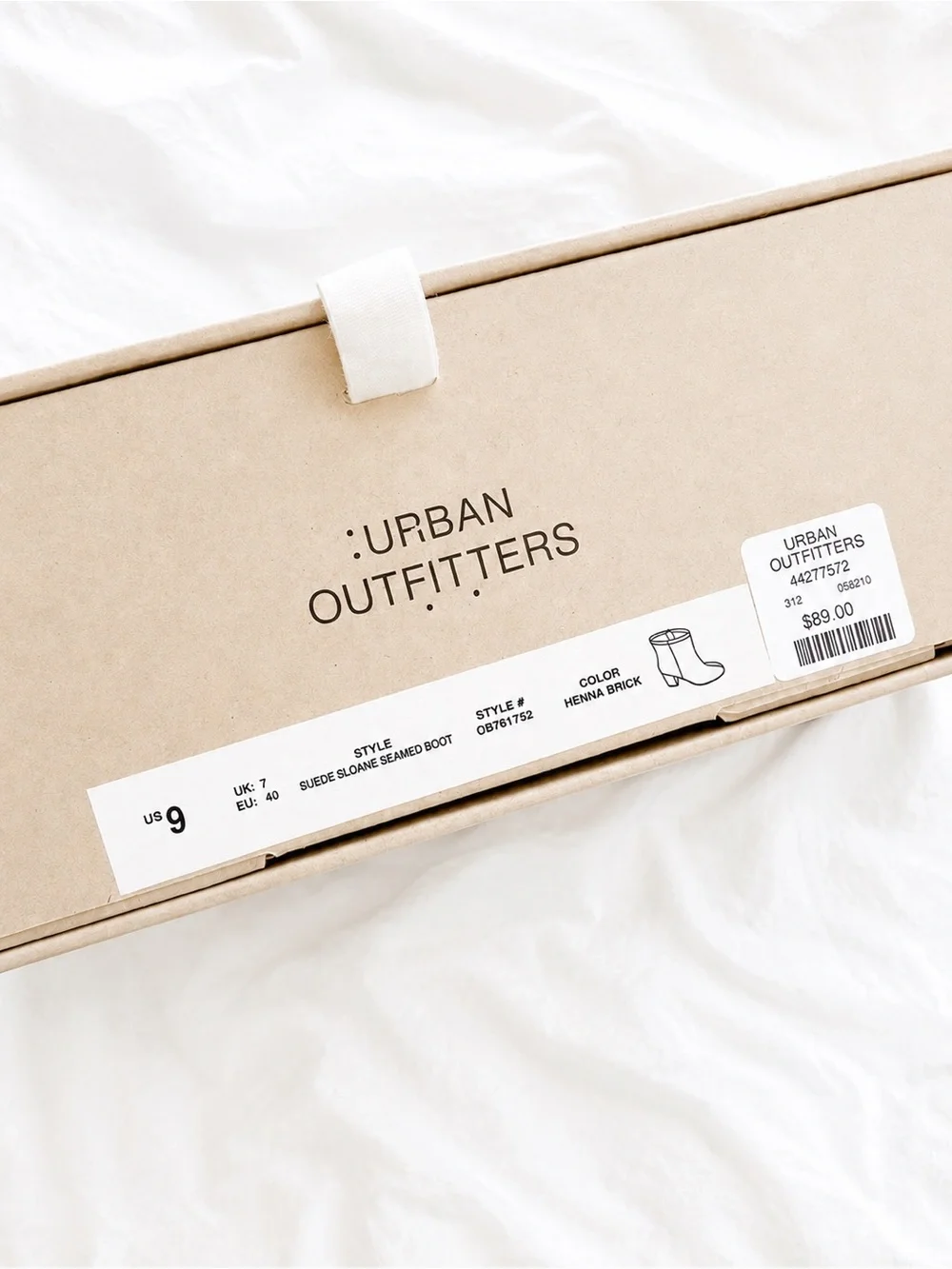 Urban Outfitters Rust Suede Ankle Booties US 9